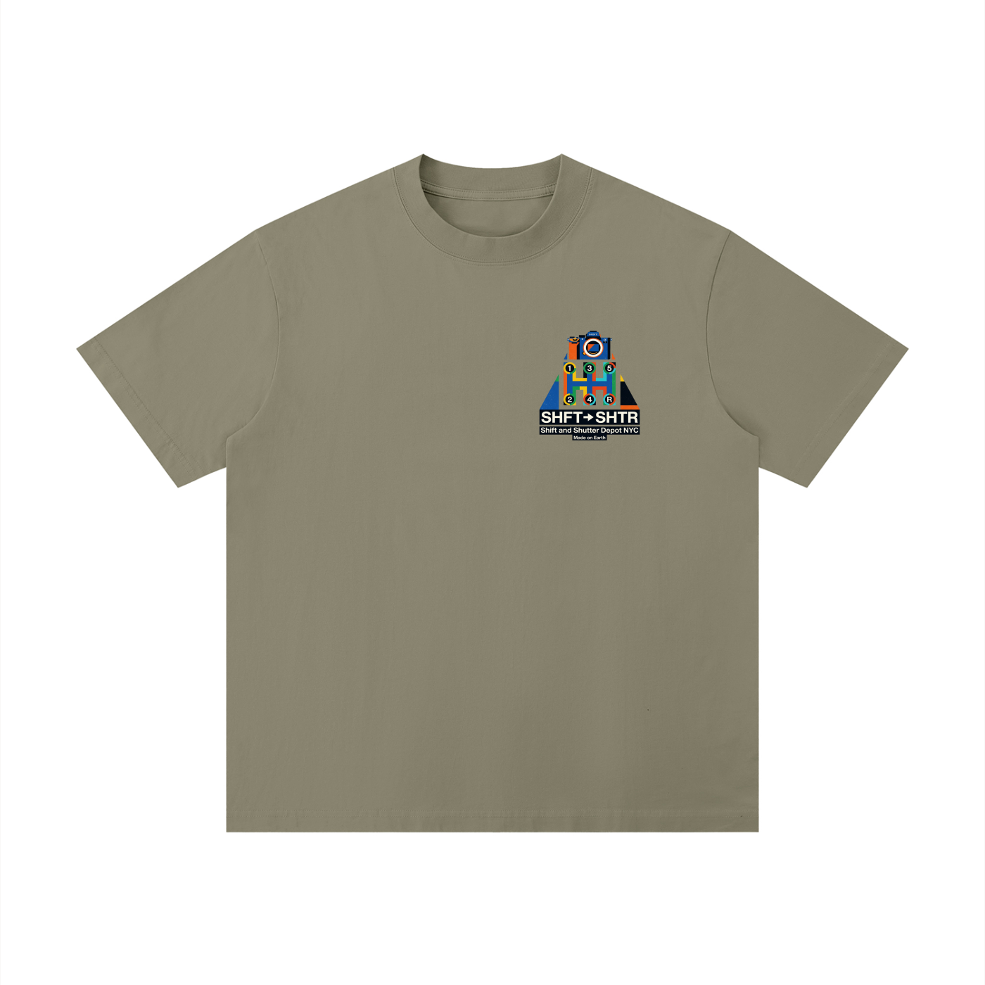 Block Party Drop Shoulder T-Shirt