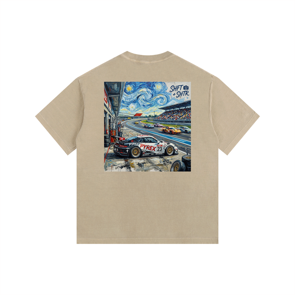 Pyrex Racing Vintage Washed Oversized 997 T-Shirt