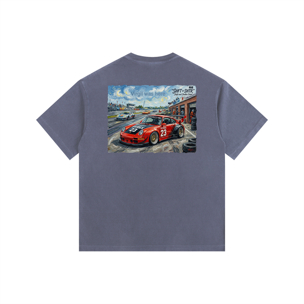 Pyrex Racing Vision Vintage Washed Oversized T-Shirt