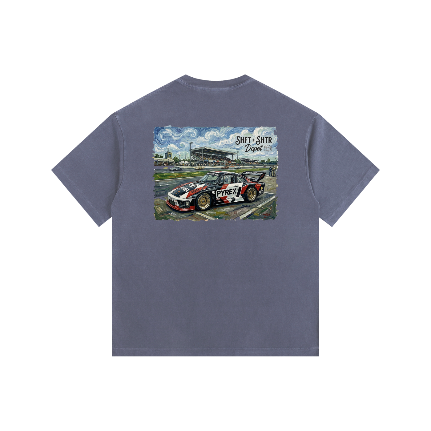 VA Slantnose Vintage Washed Oversized T-Shirt