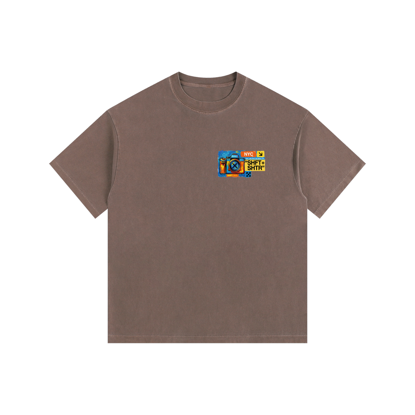 VA Geländewagen Vintage Washed Oversized T-Shirt