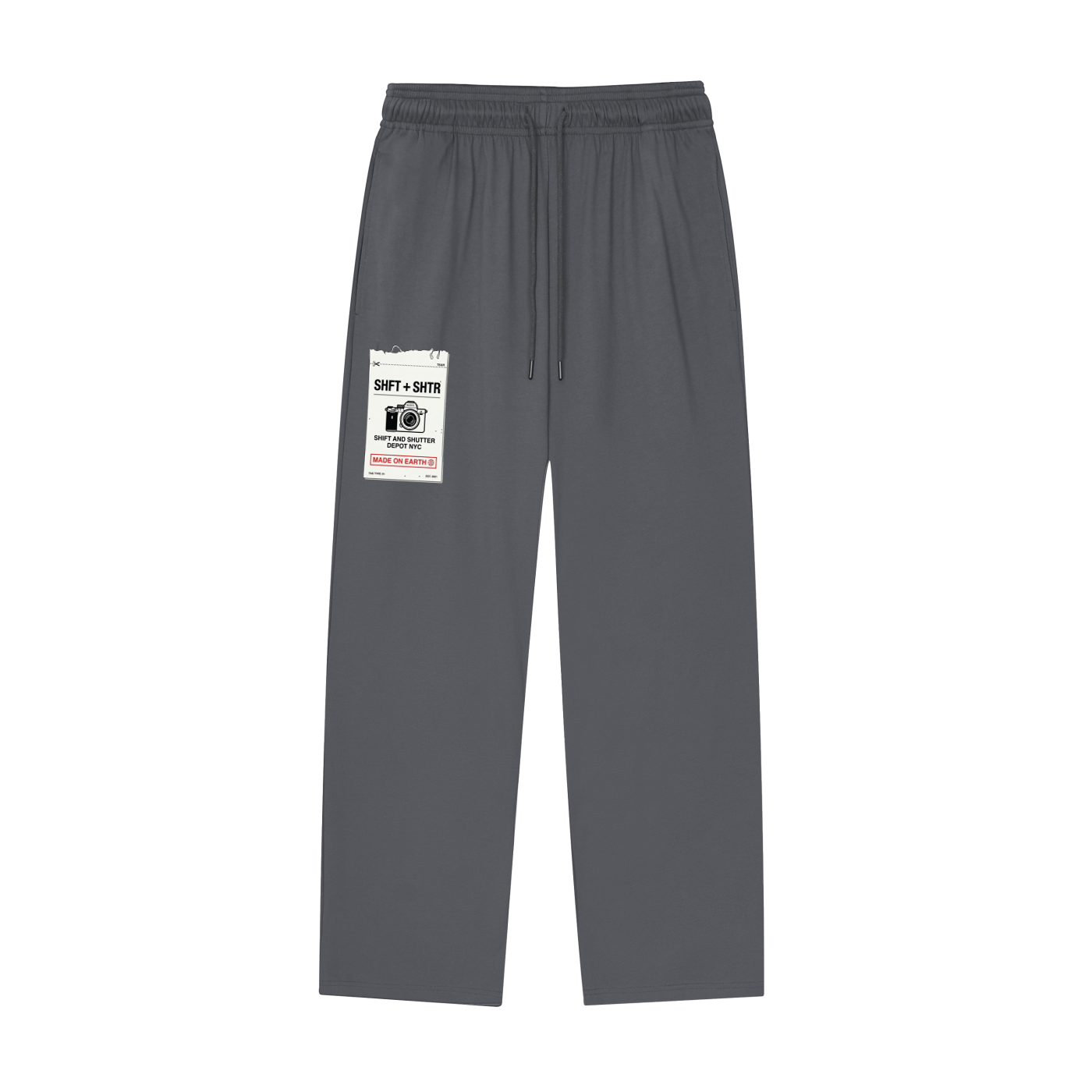 Mesh-Lined Tear Tag Pants