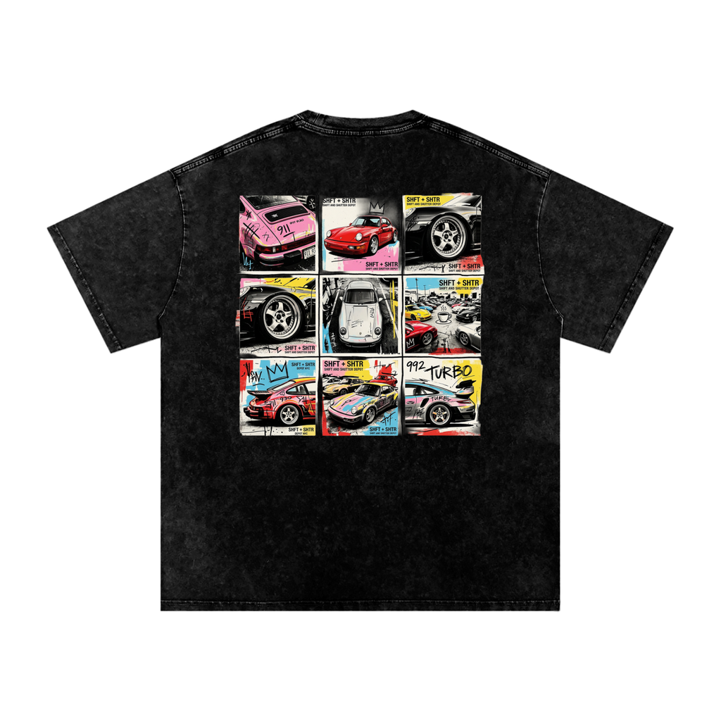 911 Snow Washed Oversized T-Shirt