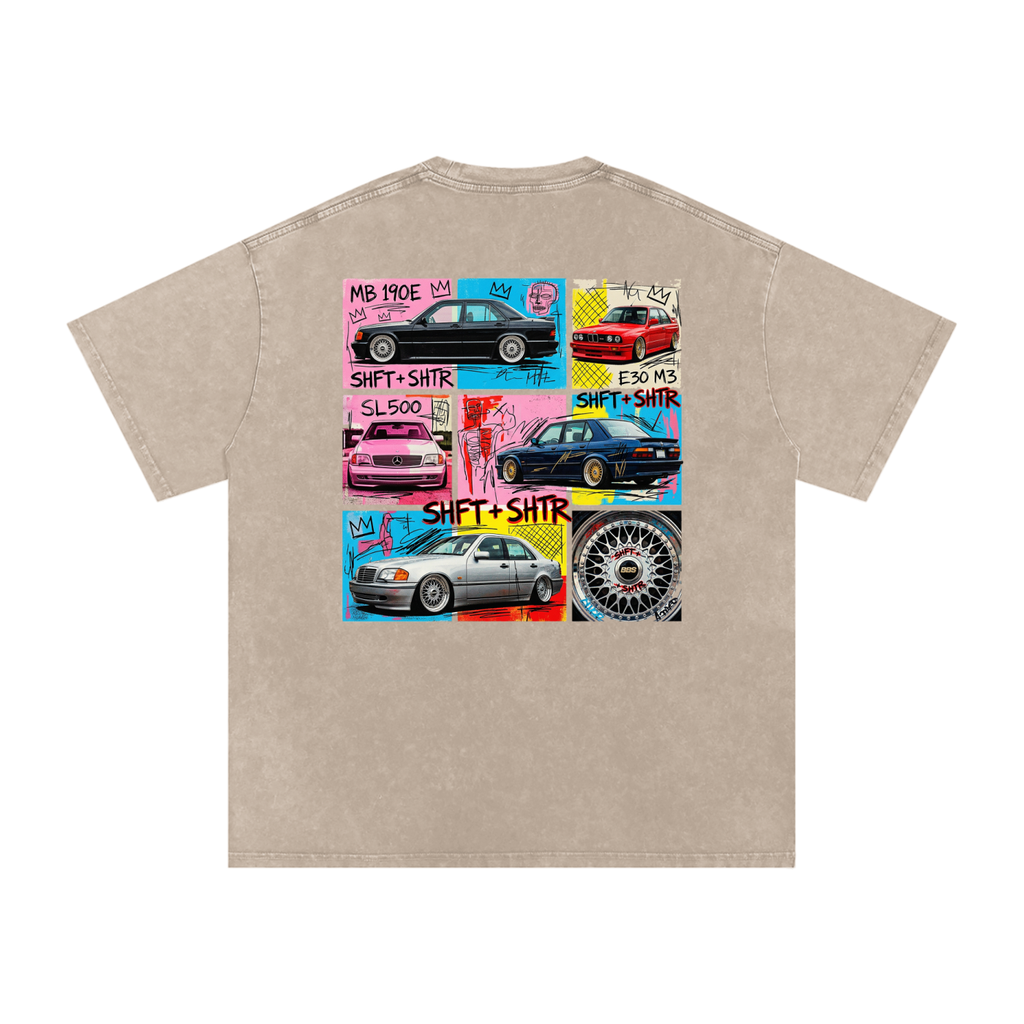 New Jack City Snow Washed Oversized  T-Shirt