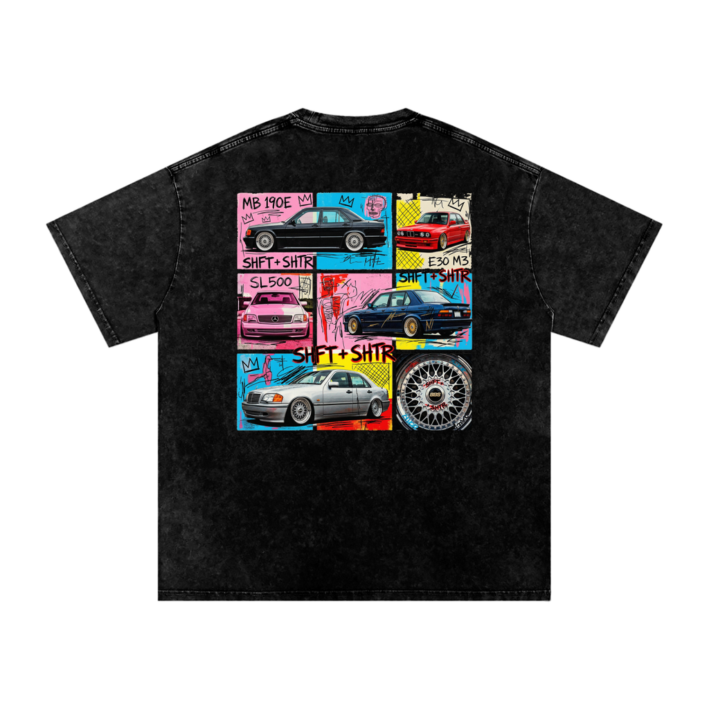 New Jack City Snow Washed Oversized  T-Shirt