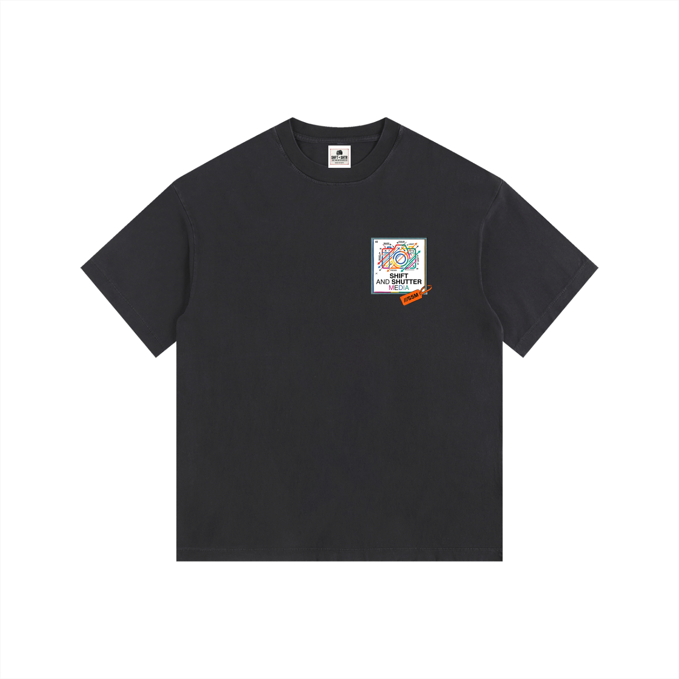 Bokeh Monsters Vintage Washed Oversized T-Shirt