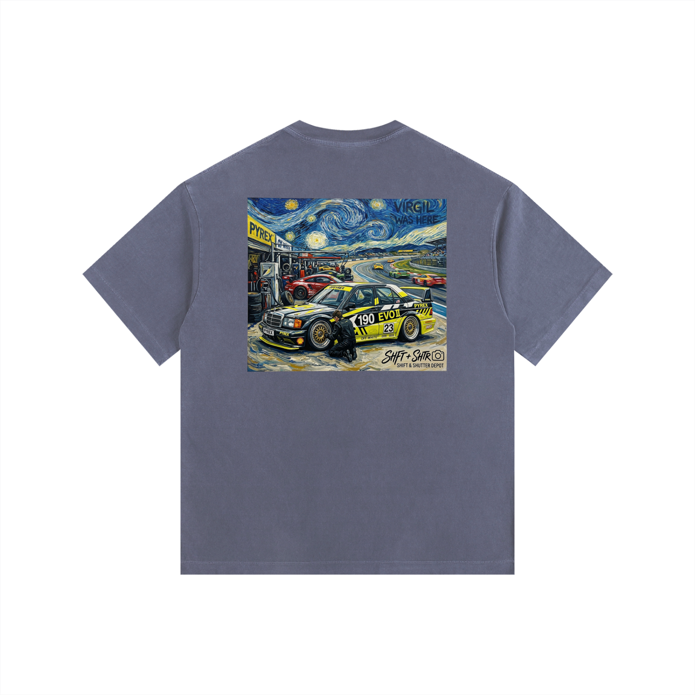 VA Evo II Vintage Washed Oversized T-Shirt