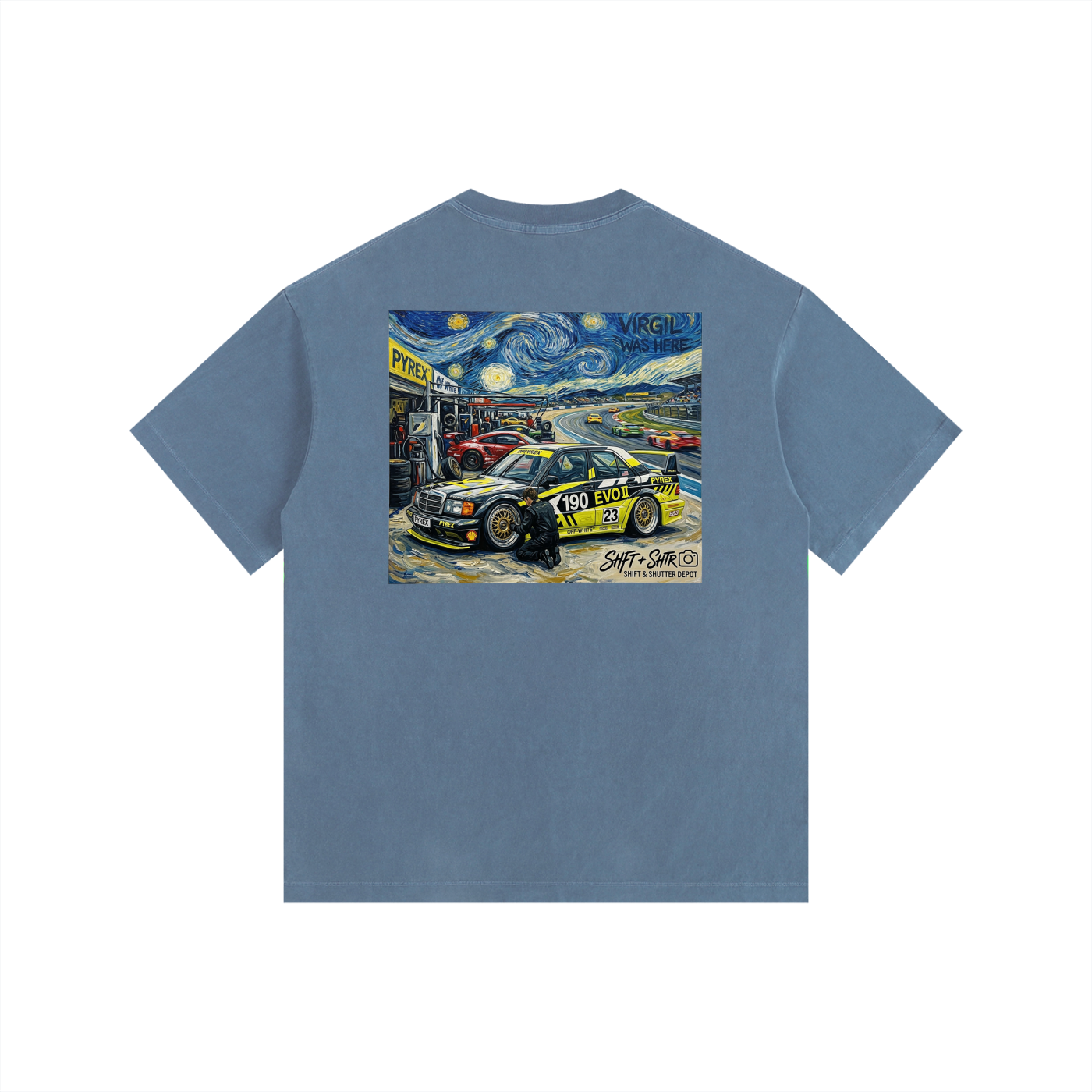 VA Evo II Vintage Washed Oversized T-Shirt