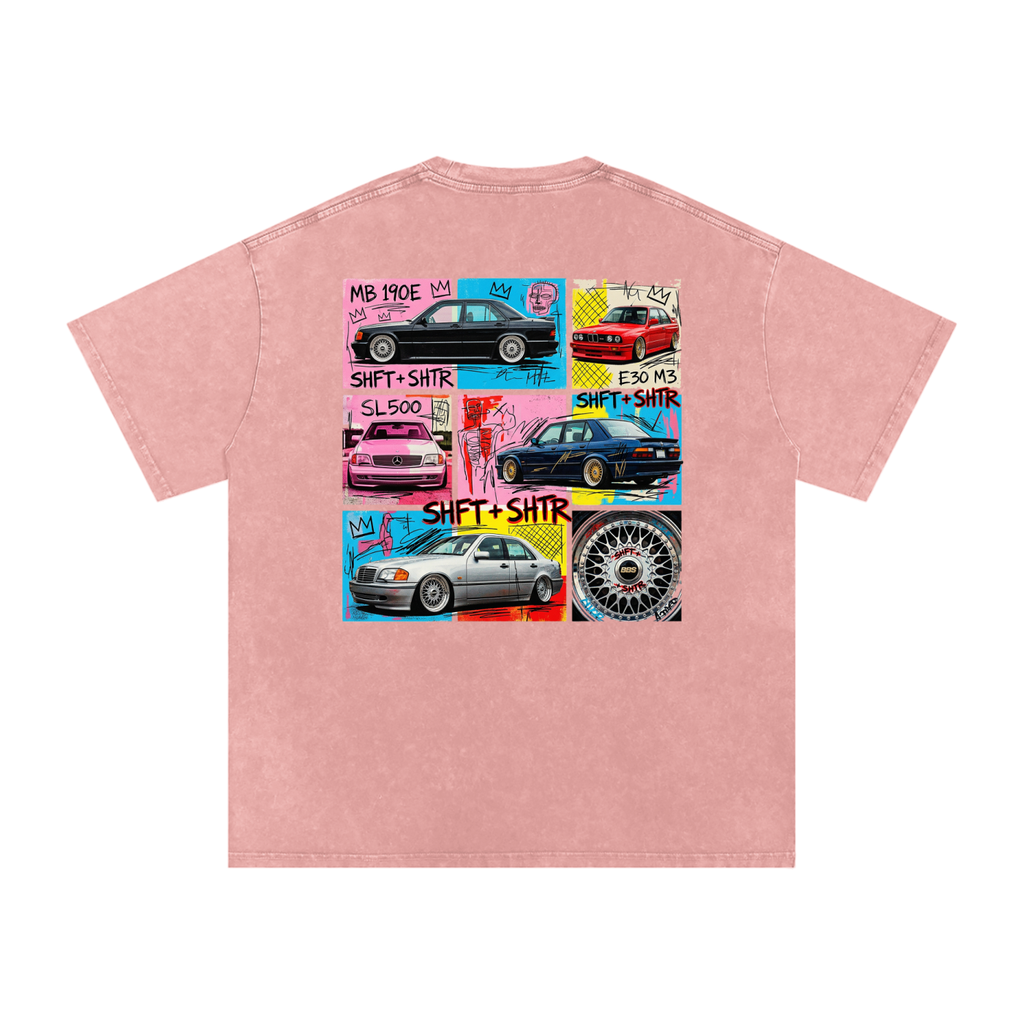 New Jack City Snow Washed Oversized  T-Shirt