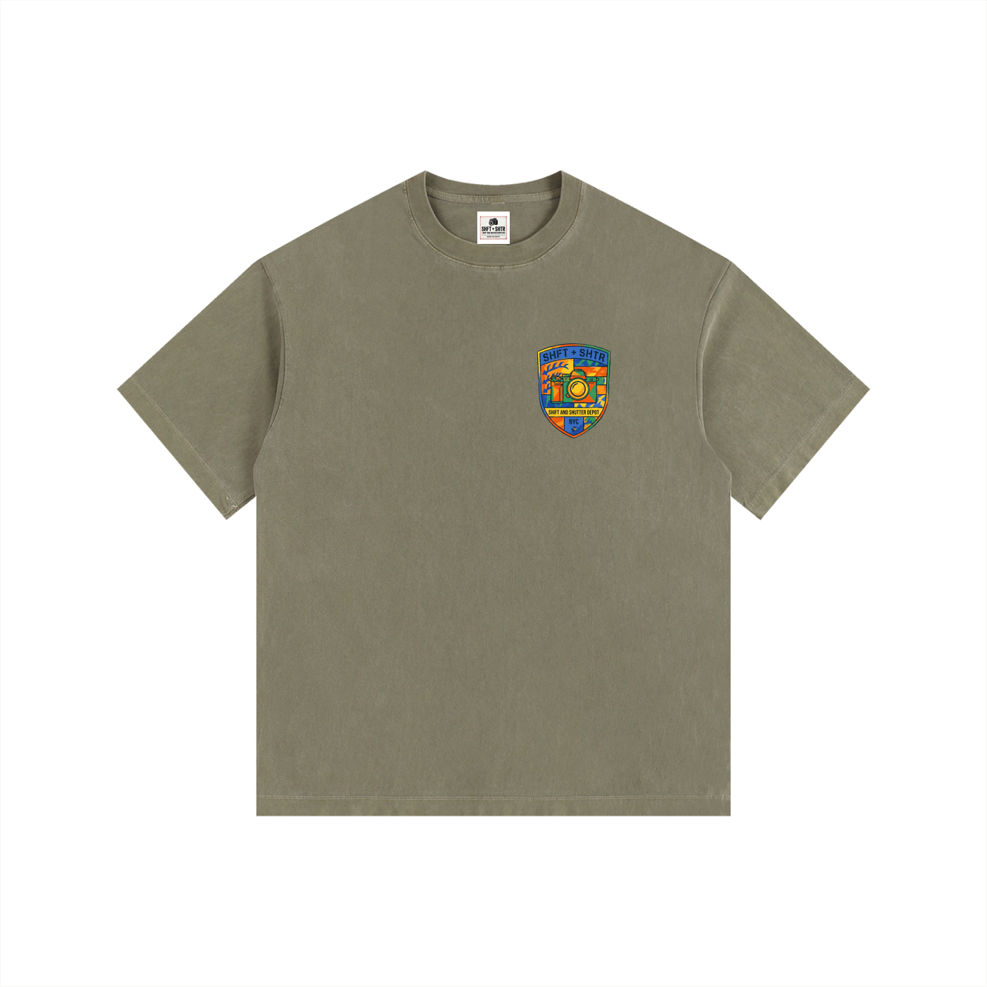 Pyrex Racing Vintage Washed Oversized 993 T-Shirt