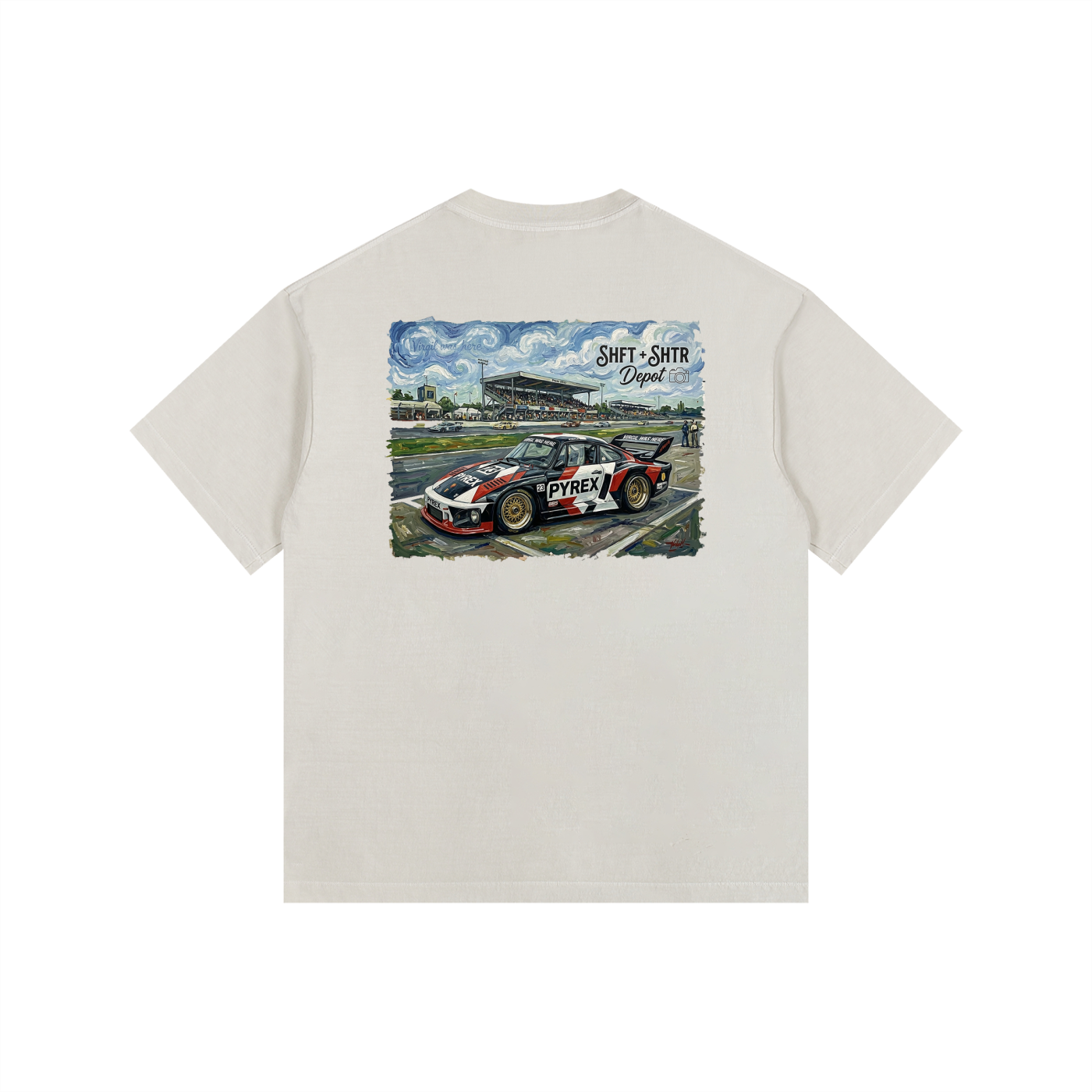 VA Slantnose Vintage Washed Oversized T-Shirt