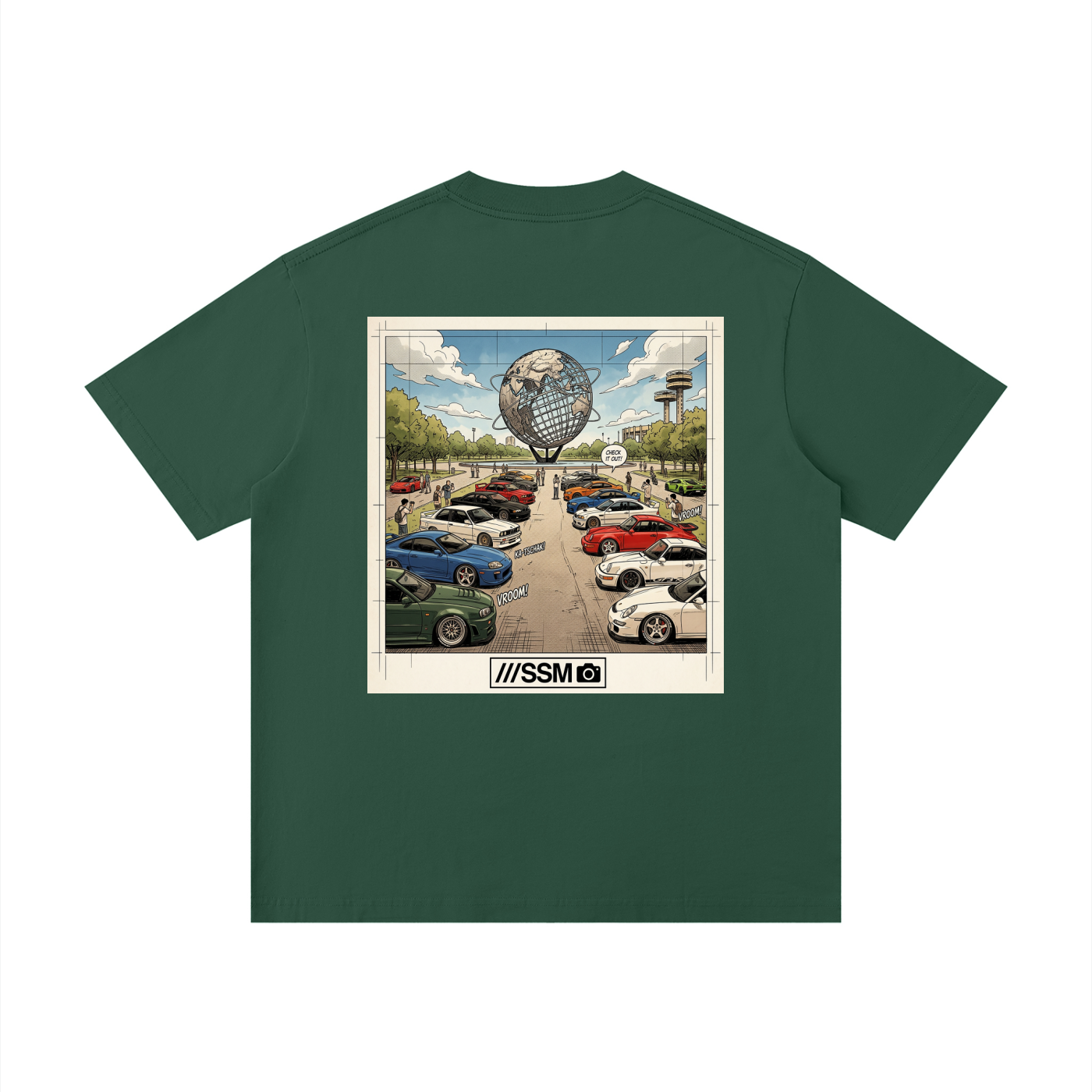 Unisphere Drop Shoulder T-Shirt