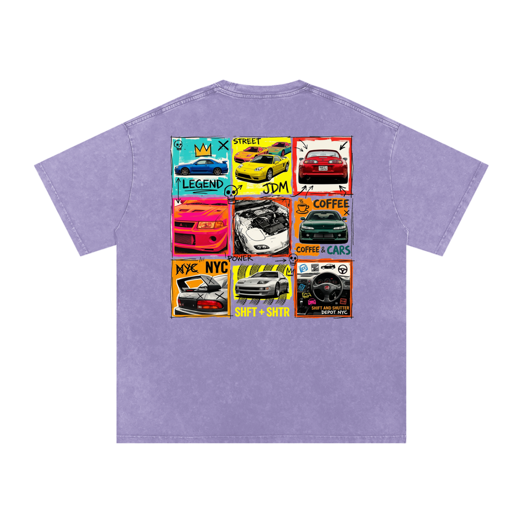 Nippon Depot Snow Washed Oversized T-Shirt