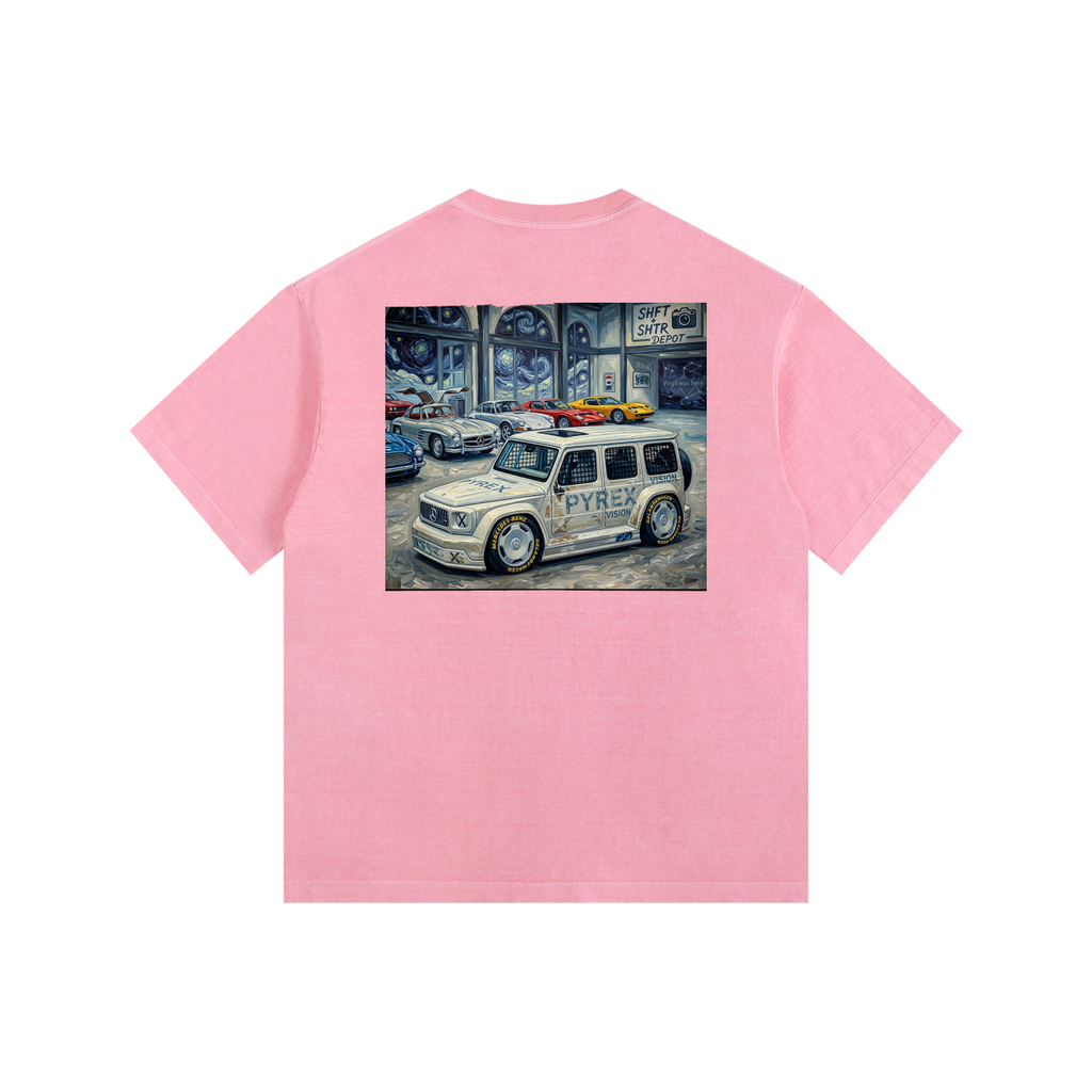 VA Geländewagen Vintage Washed Oversized T-Shirt