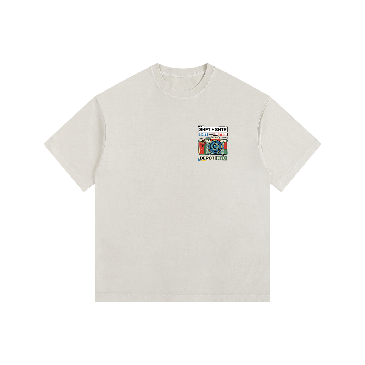 VA Slantnose Vintage Washed Oversized T-Shirt