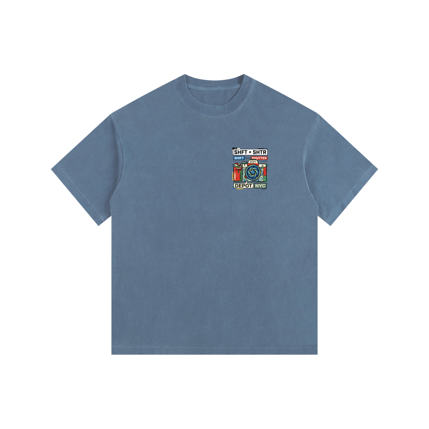 VA Slantnose Vintage Washed Oversized T-Shirt