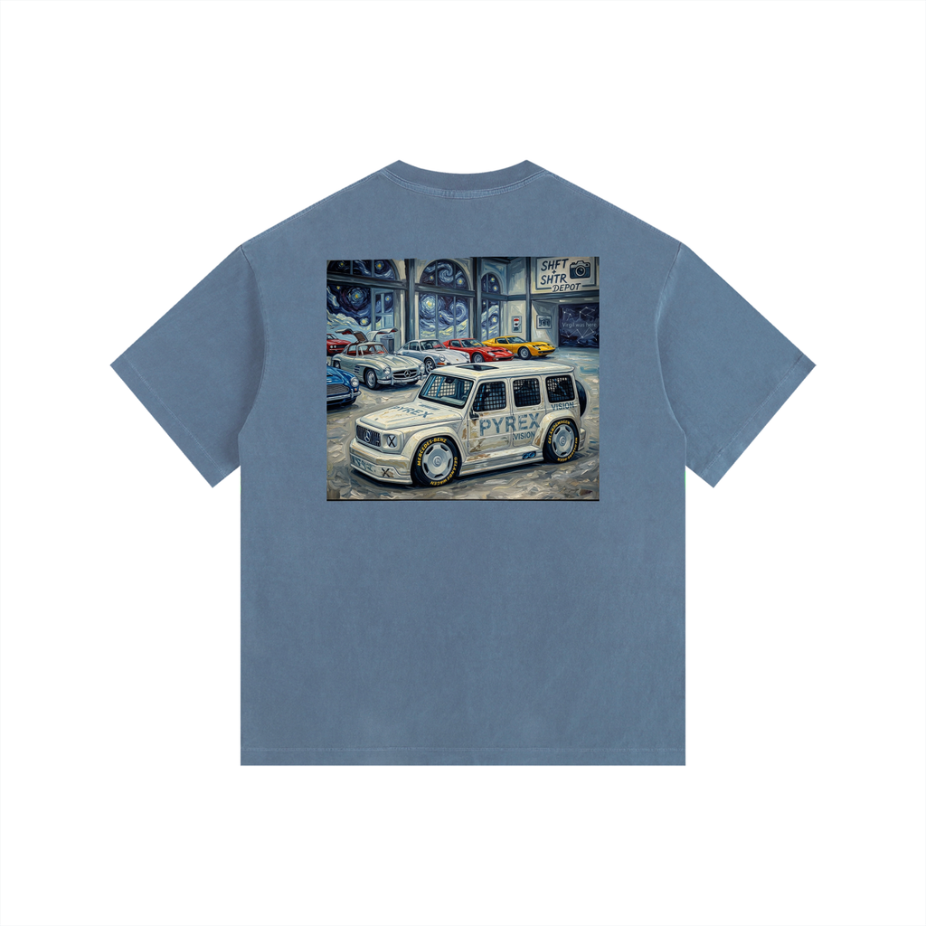 VA Geländewagen Vintage Washed Oversized T-Shirt