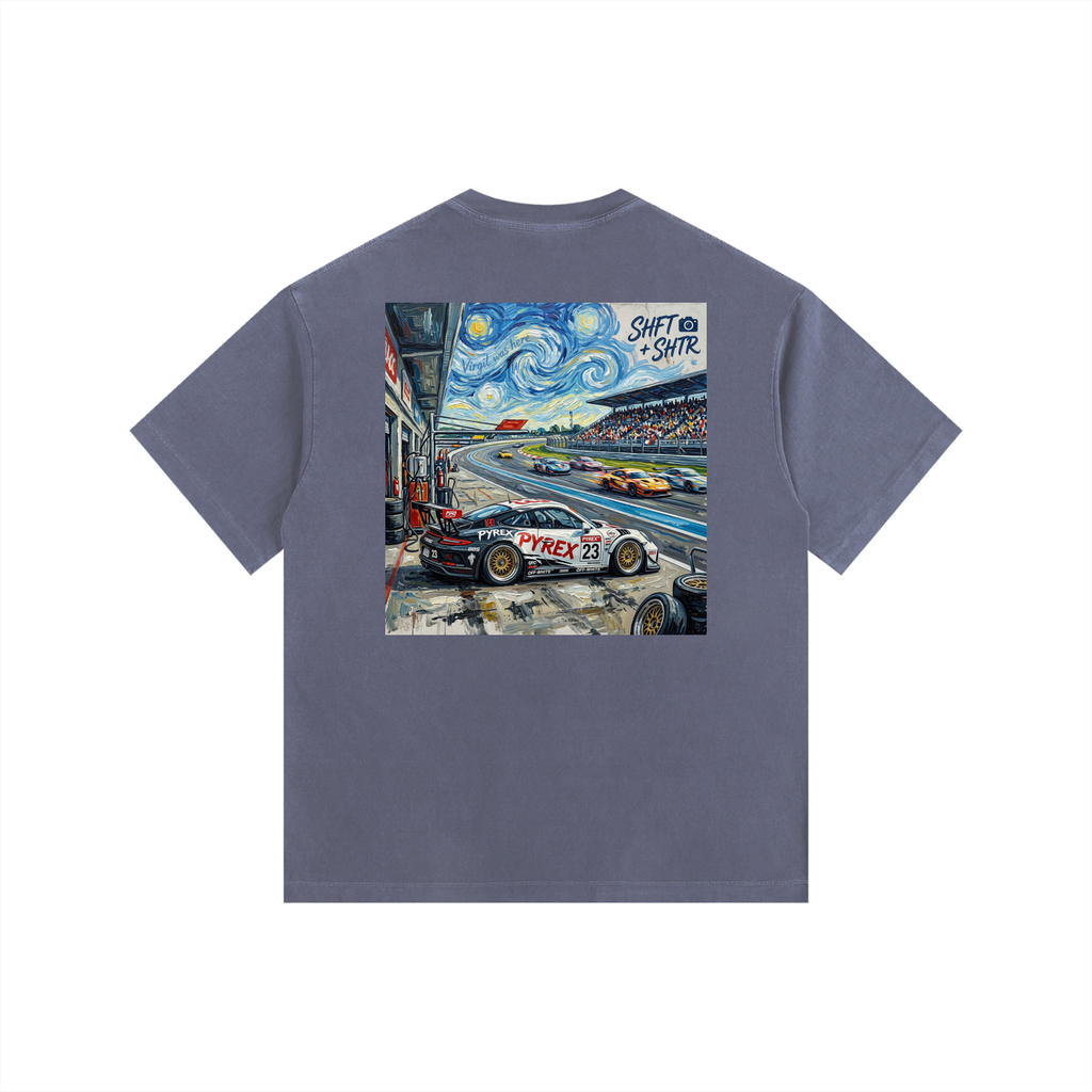 Pyrex Racing Vintage Washed Oversized 997 T-Shirt