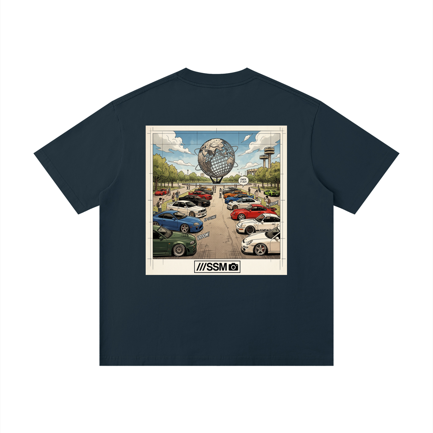 Unisphere Drop Shoulder T-Shirt