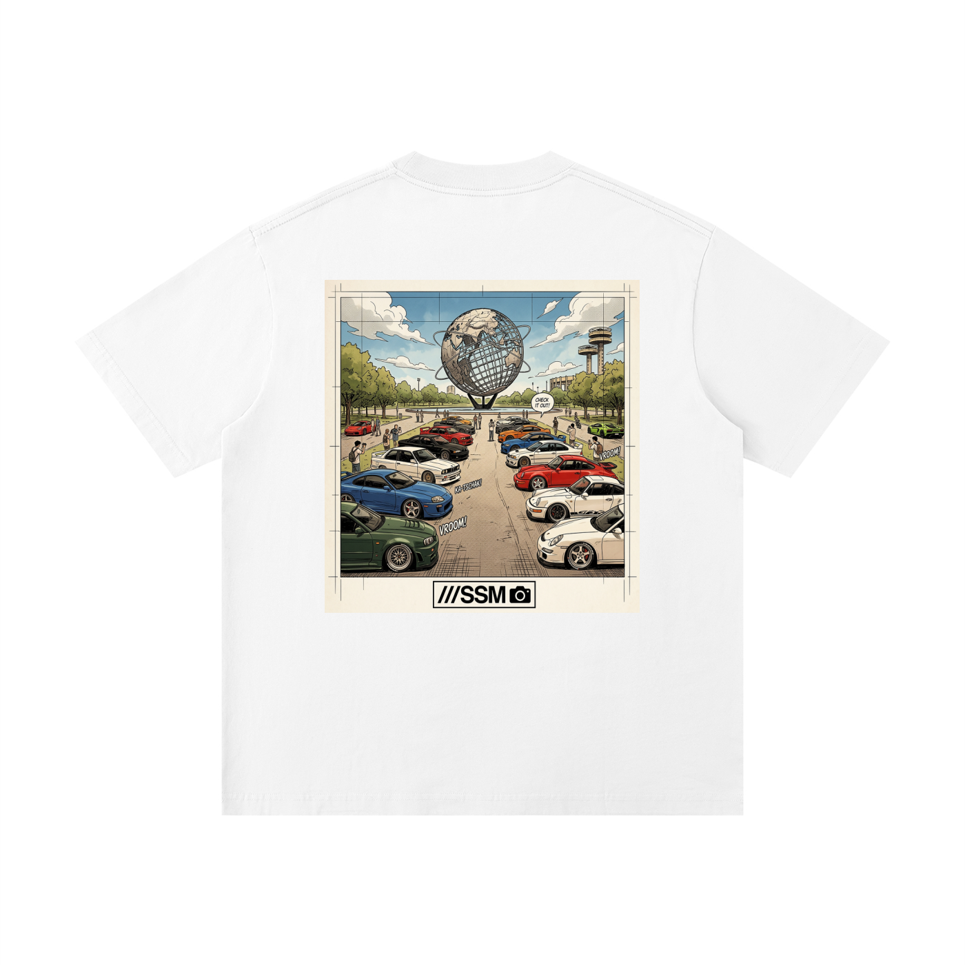 Unisphere Drop Shoulder T-Shirt