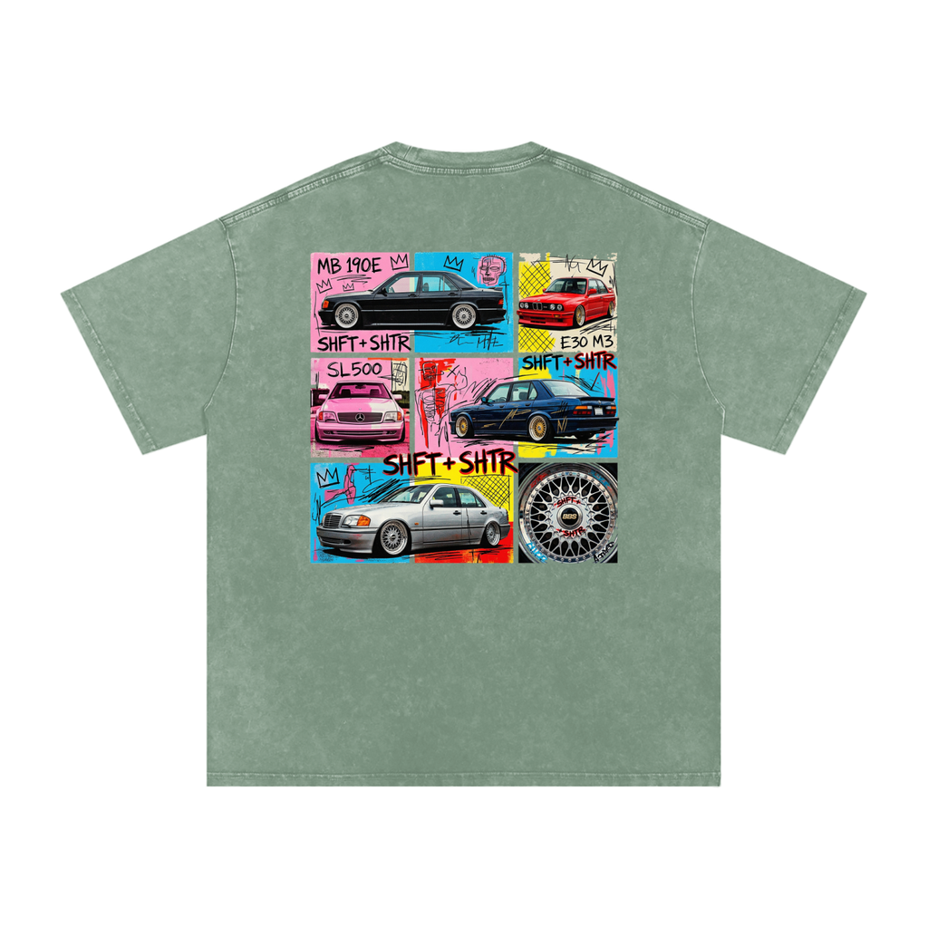 New Jack City Snow Washed Oversized  T-Shirt