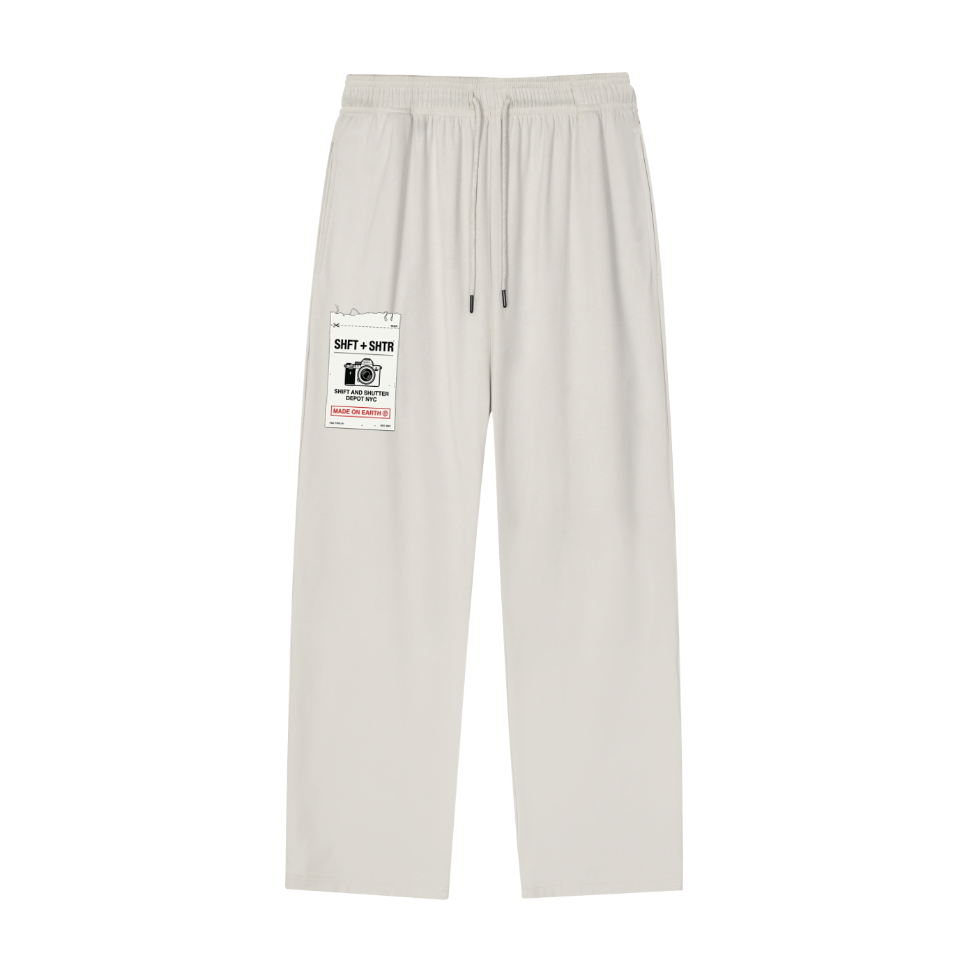 Mesh-Lined Tear Tag Pants