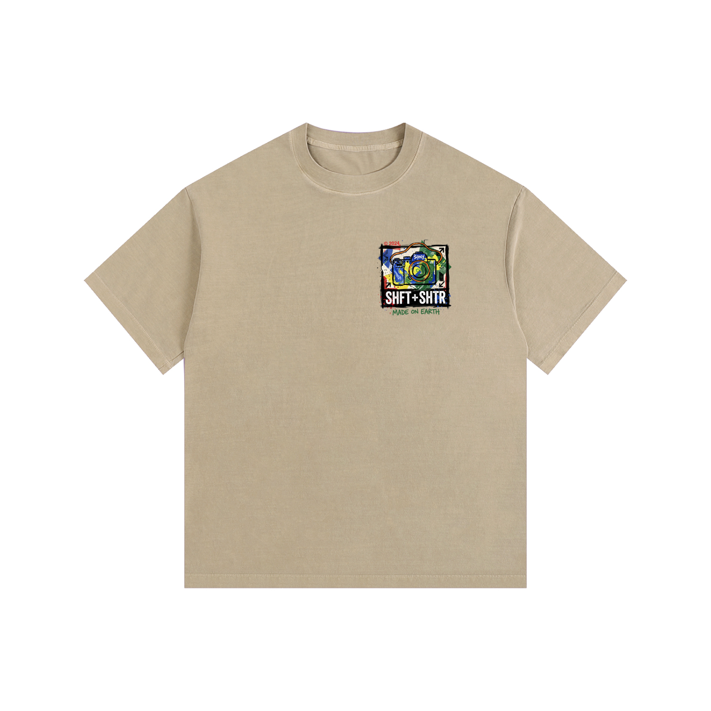 VA Evo II Vintage Washed Oversized T-Shirt