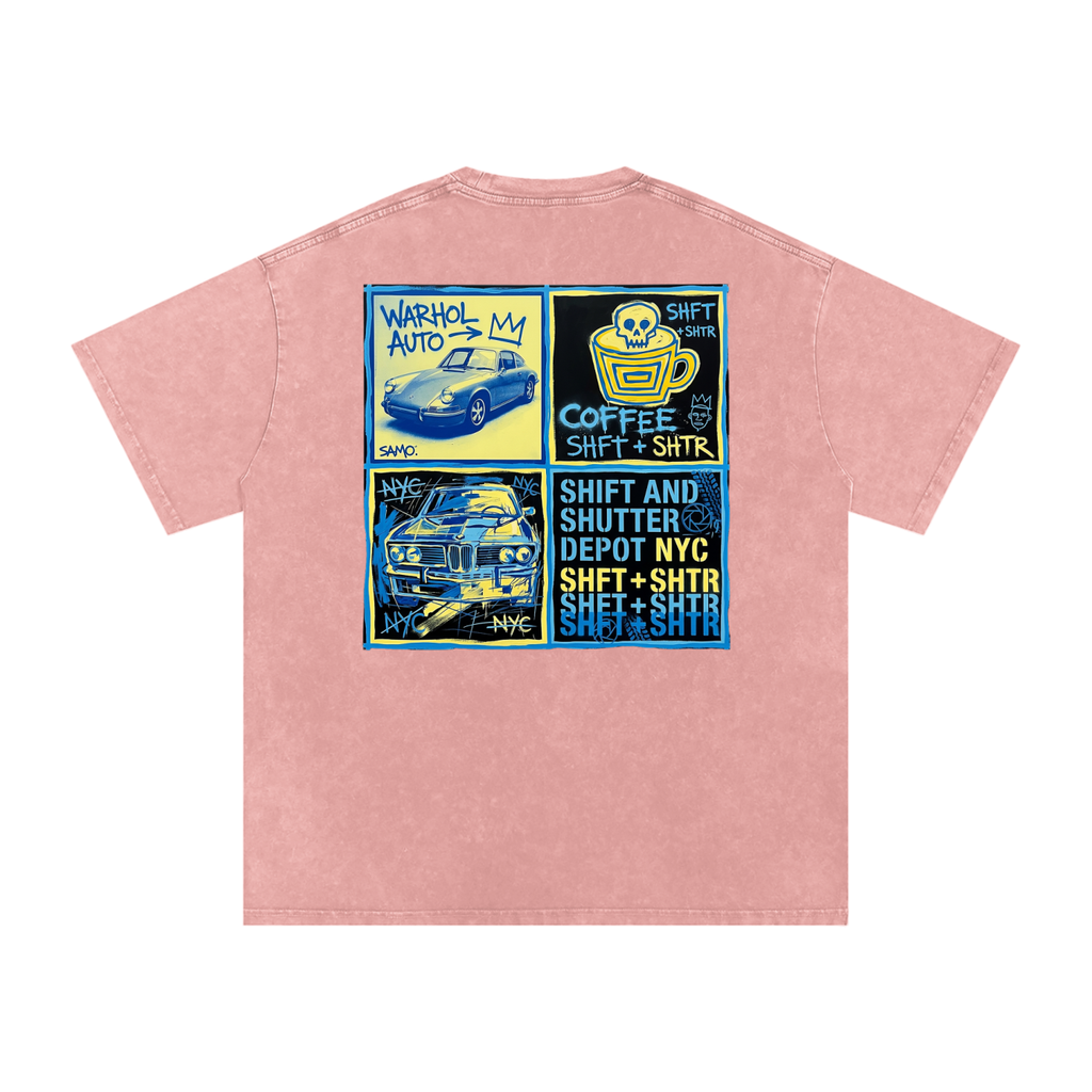 Depot Blues Snow Washed Oversized T-Shirt