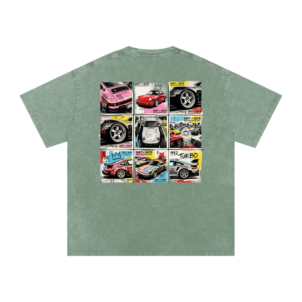 911 Snow Washed Oversized T-Shirt