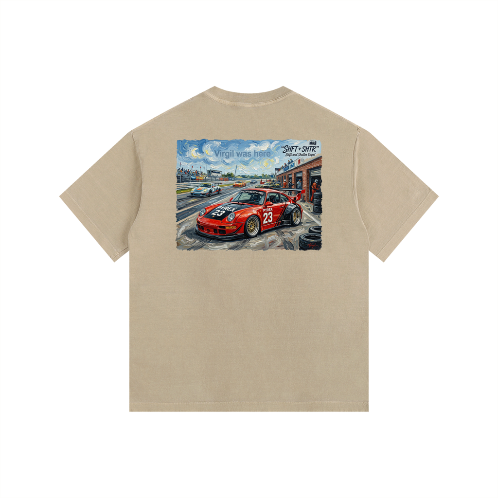 Pyrex Racing Vision Vintage Washed Oversized T-Shirt