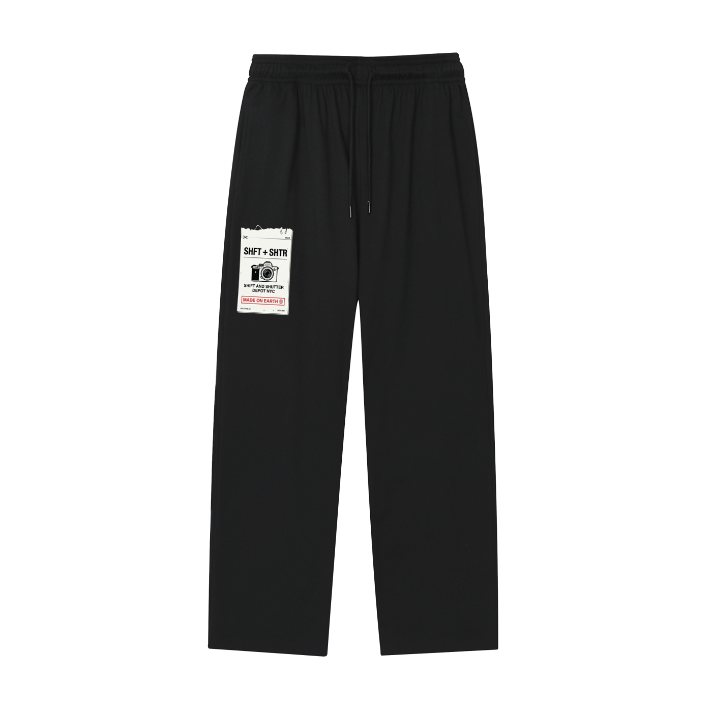 Mesh-Lined Tear Tag Pants