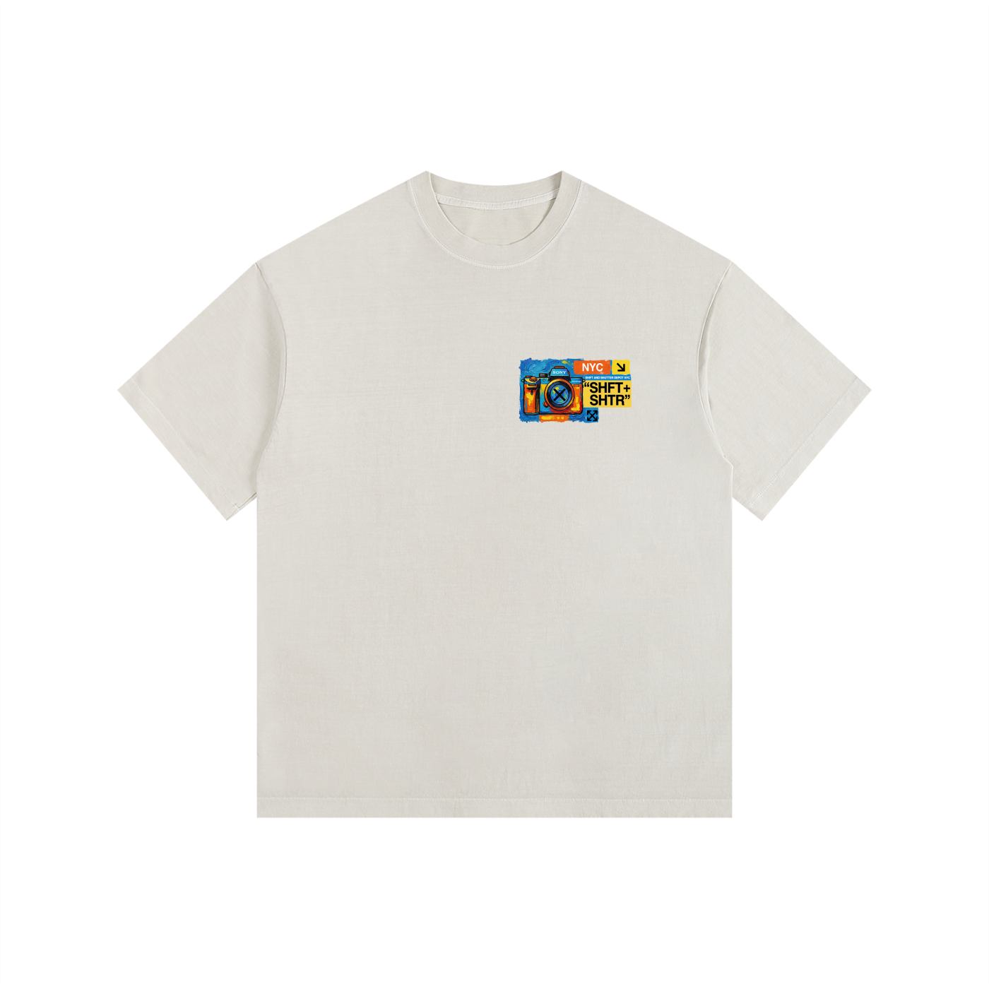 VA Geländewagen Vintage Washed Oversized T-Shirt