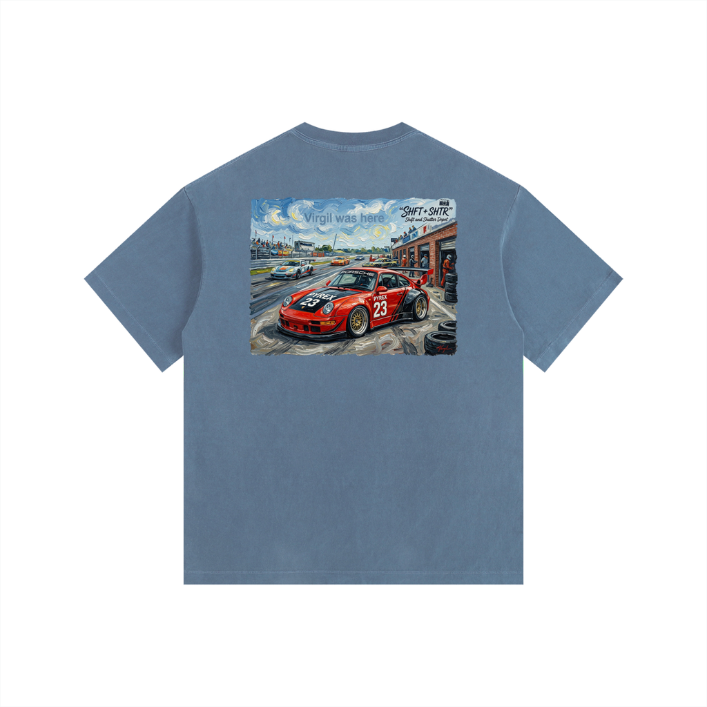 Pyrex Racing Vision Vintage Washed Oversized T-Shirt