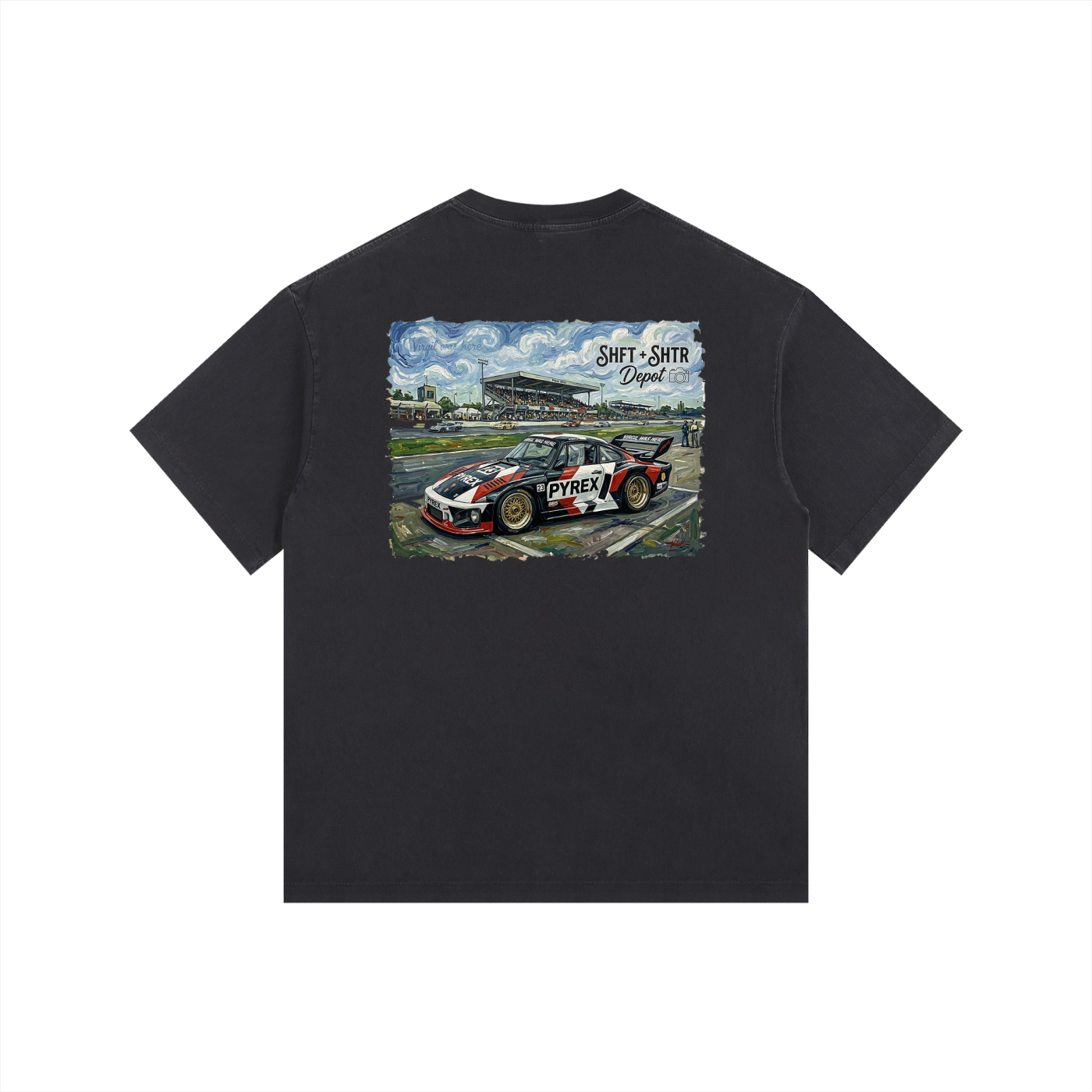 VA Slantnose Vintage Washed Oversized T-Shirt