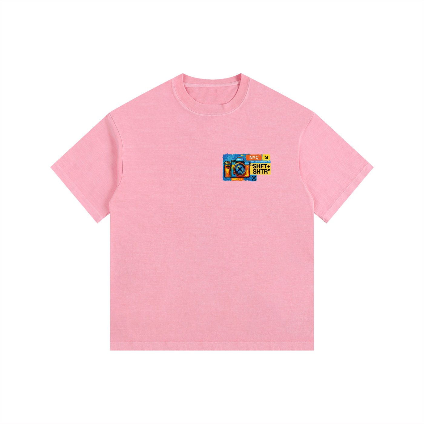 VA Geländewagen Vintage Washed Oversized T-Shirt