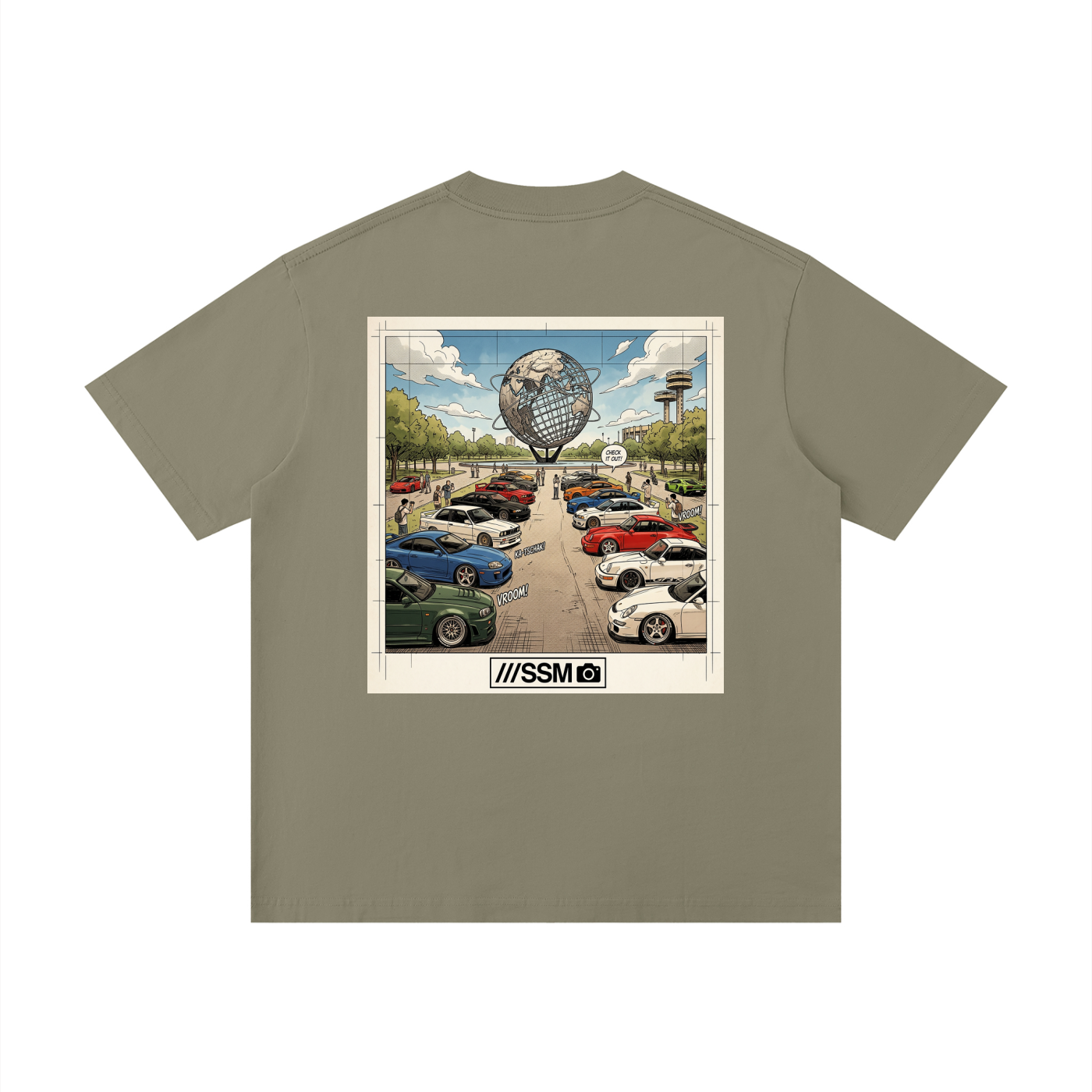 Unisphere Drop Shoulder T-Shirt