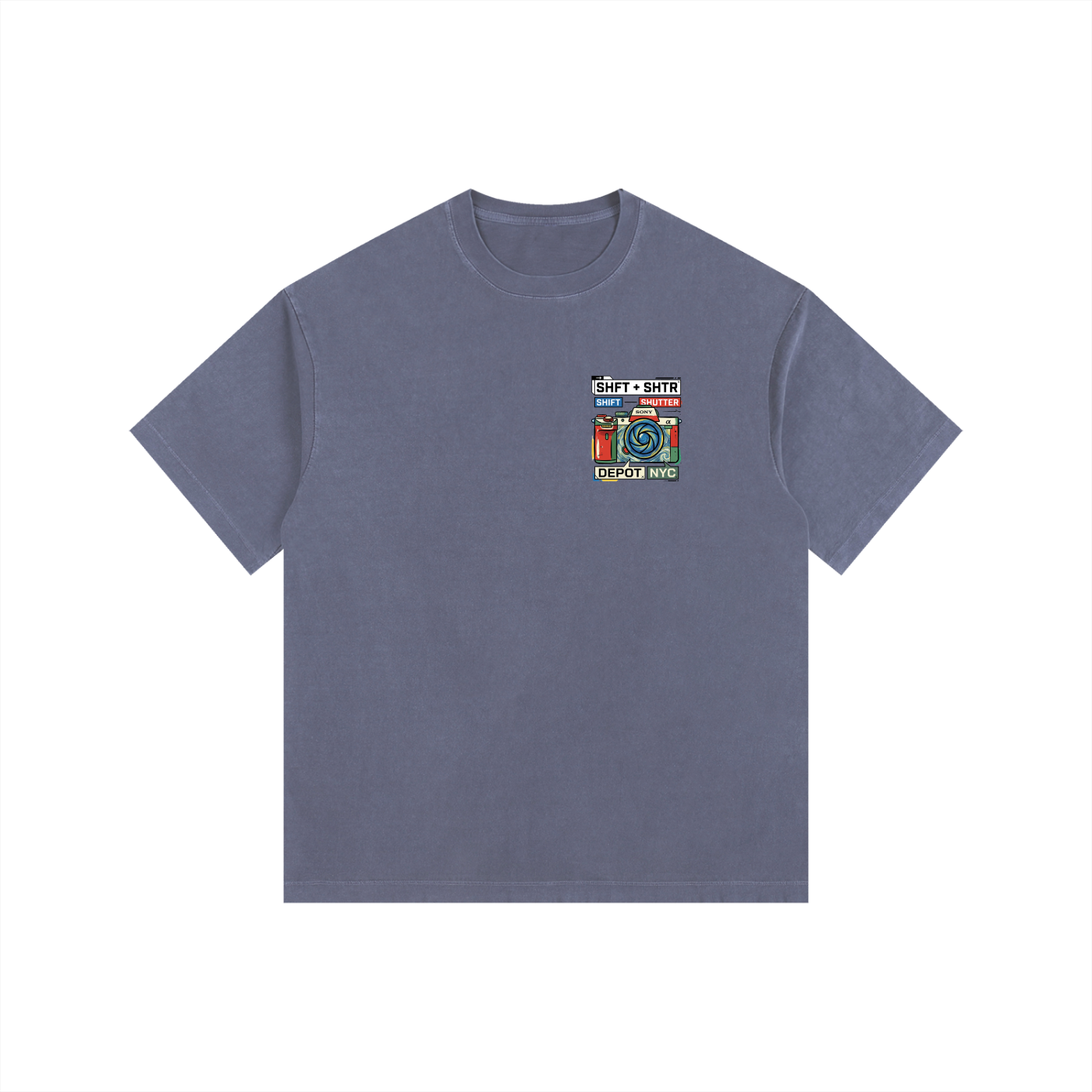 VA Slantnose Vintage Washed Oversized T-Shirt