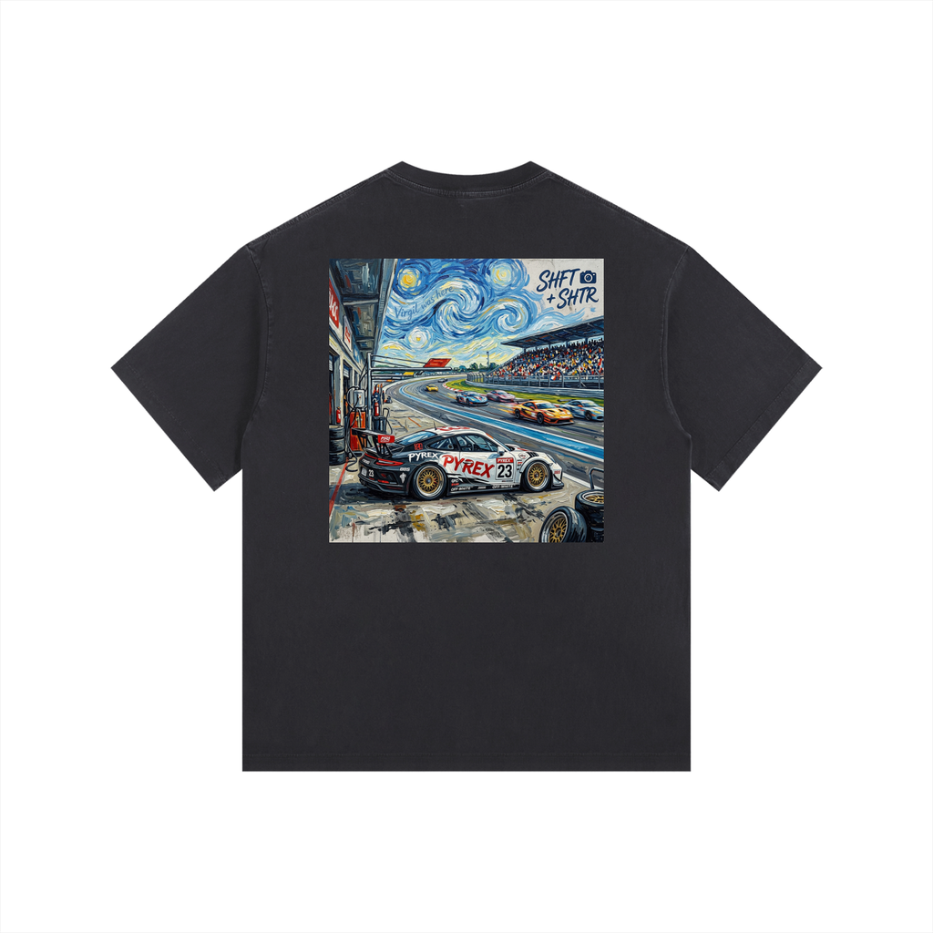 Pyrex Racing Vintage Washed Oversized 997 T-Shirt