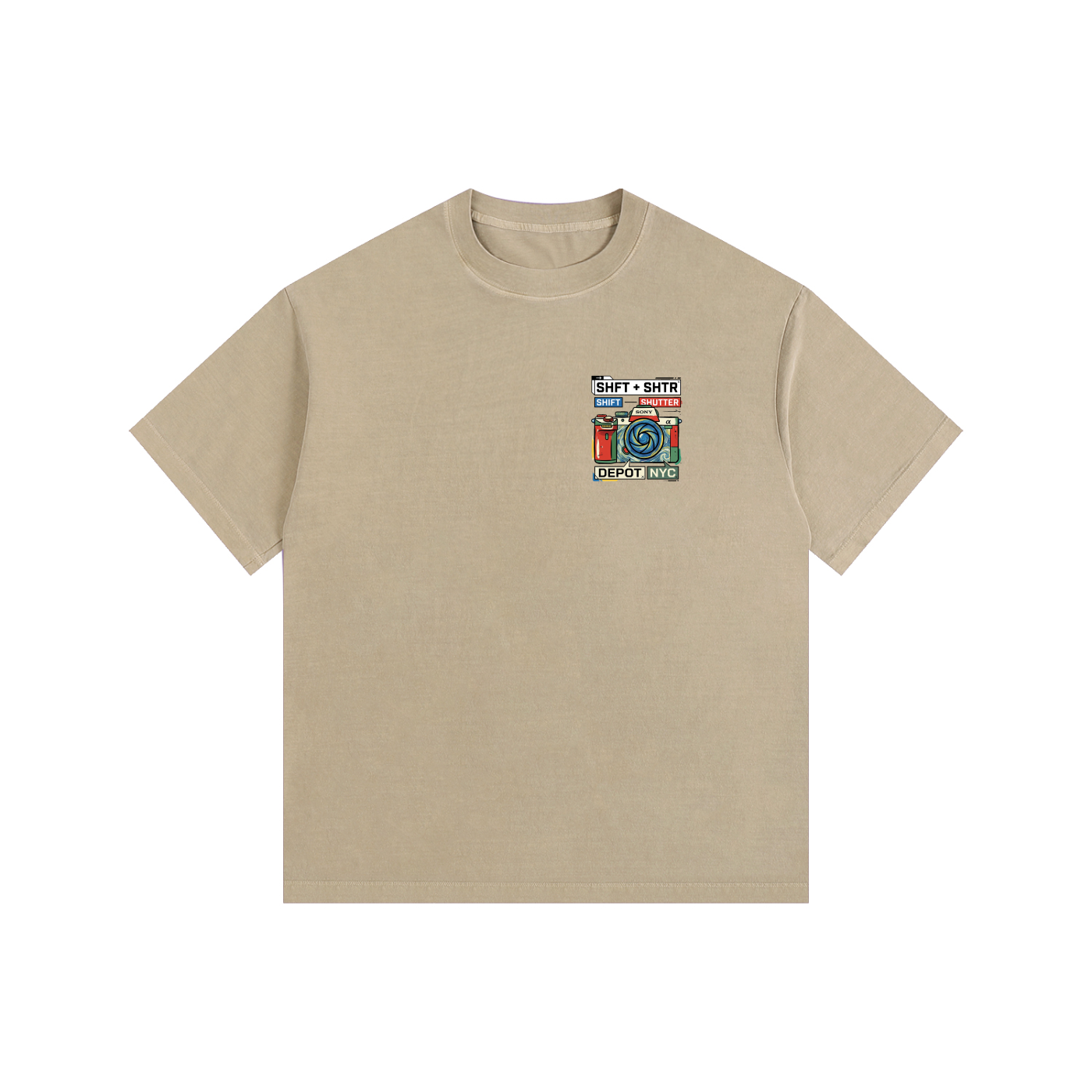 VA Slantnose Vintage Washed Oversized T-Shirt